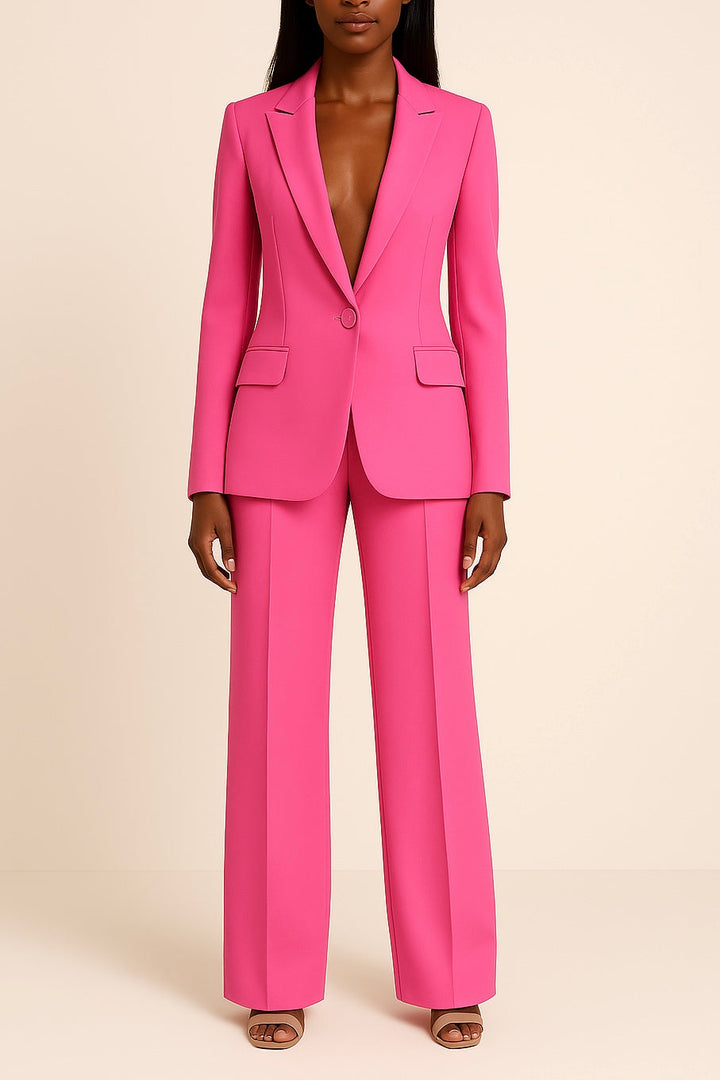 Kylie | Tailored Long Blazer Suit Set