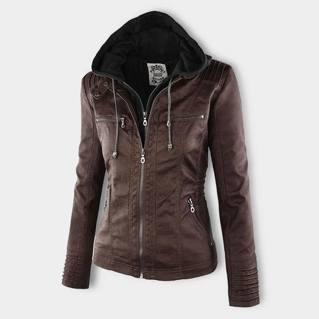 Elena | Timeless Chic Leather-Look Jacket