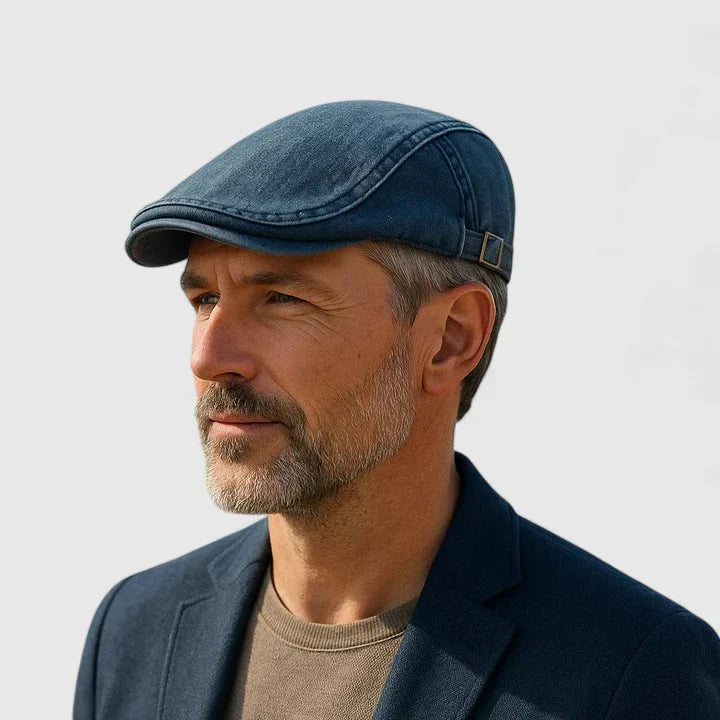 Timothy | Classic Vintage Flat Beret Hat