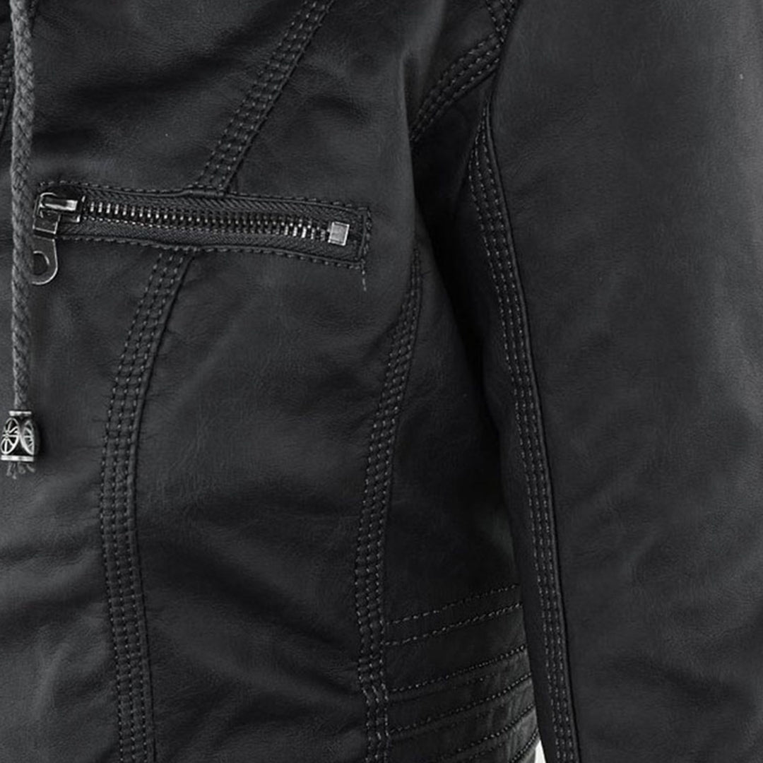 Elena | Timeless Chic Leather-Look Jacket