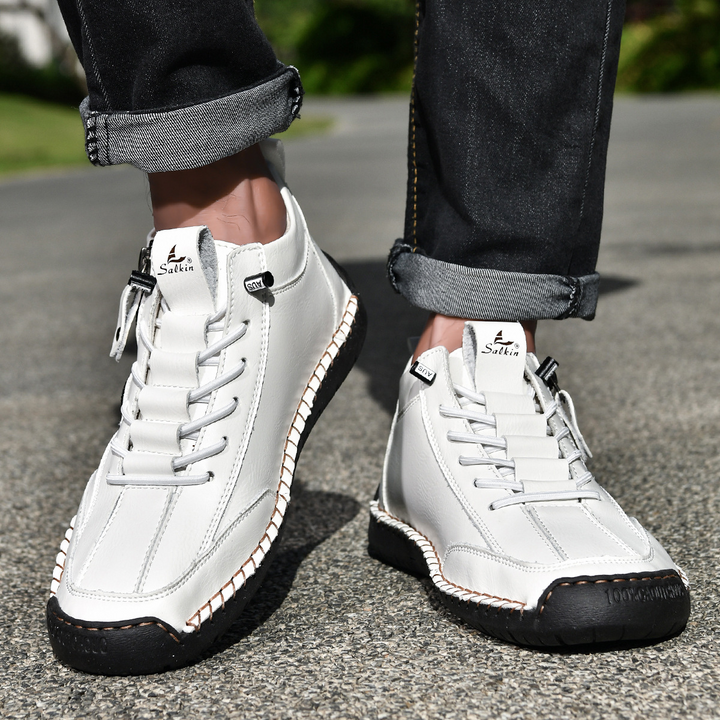 Peter | Supportive Zip-Up Everyday Shoes