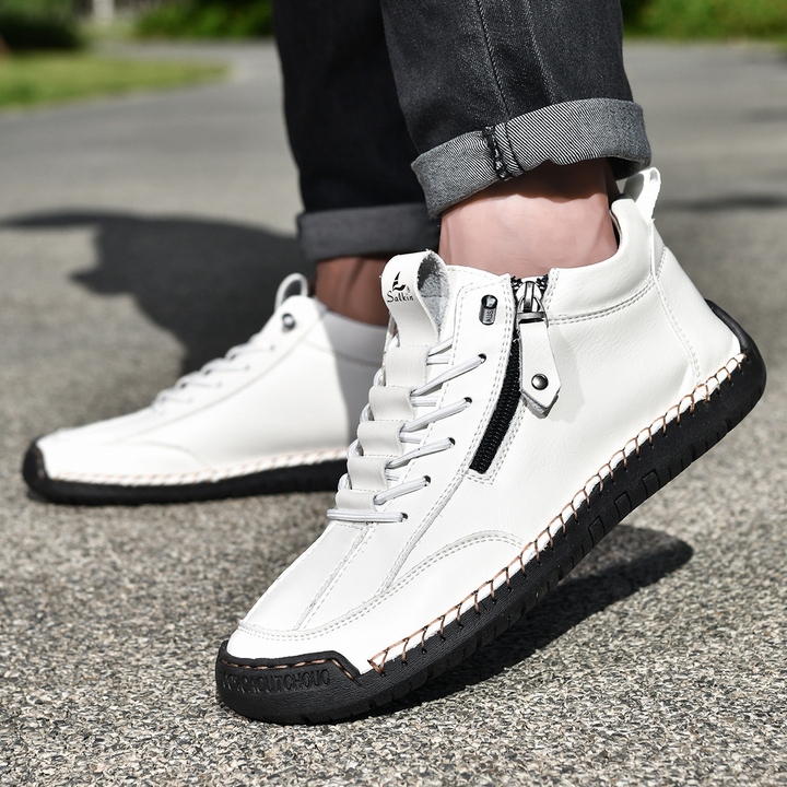 Peter | Supportive Zip-Up Everyday Shoes
