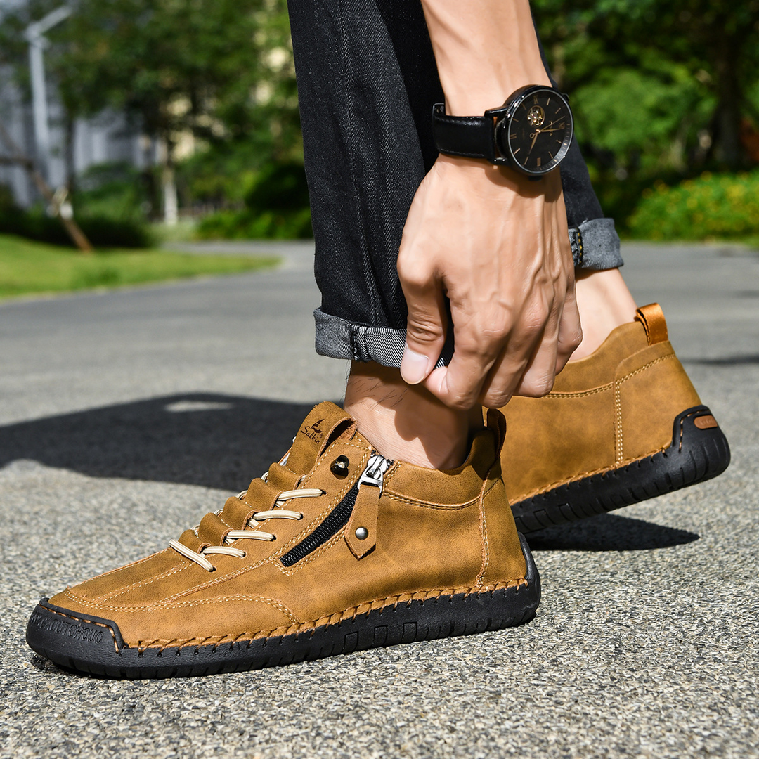 Peter | Supportive Zip-Up Everyday Shoes