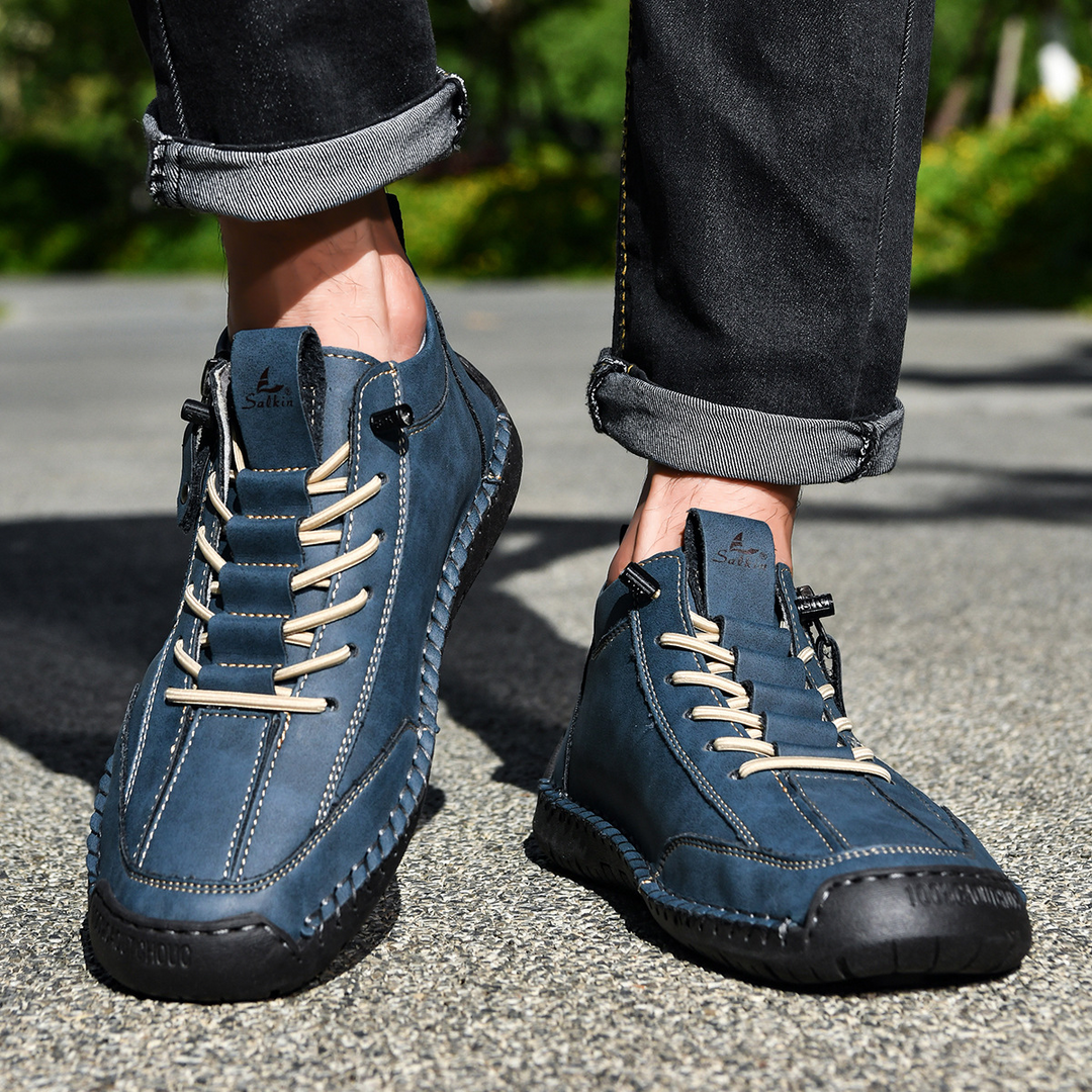 Peter | Supportive Zip-Up Everyday Shoes