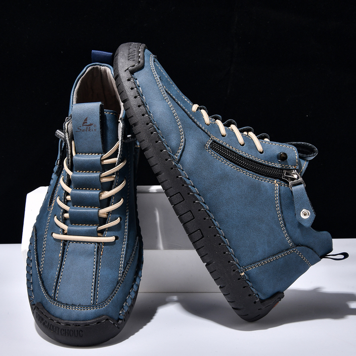 Peter | Supportive Zip-Up Everyday Shoes