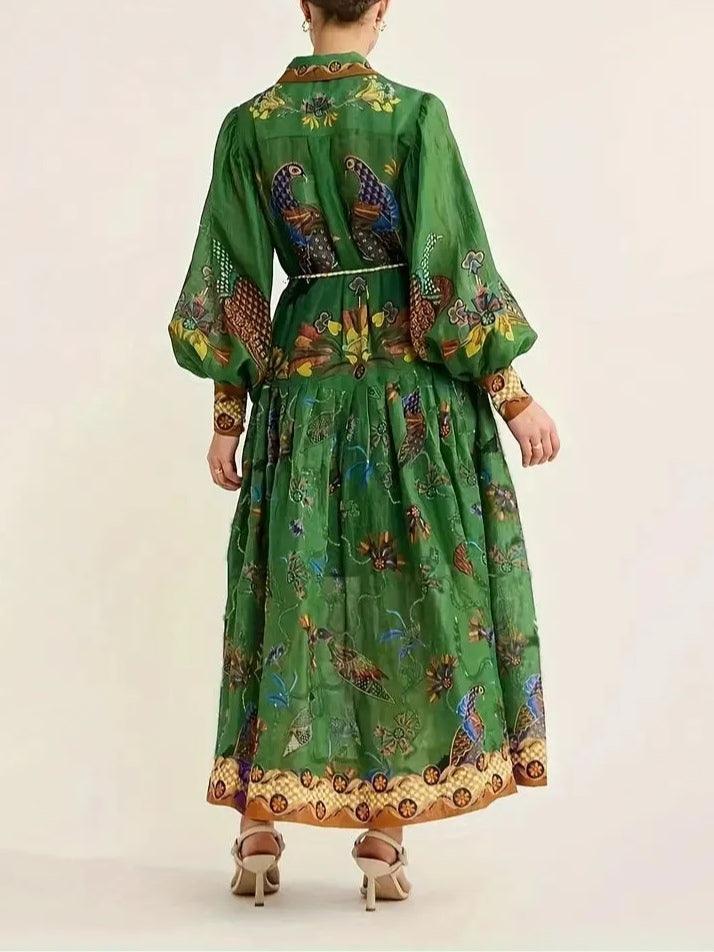 Coralie | Floral Print Maxi Dress