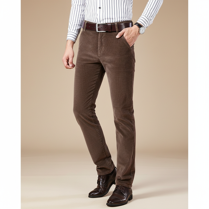Lorenzo | Chic Corduroy Slim Pants