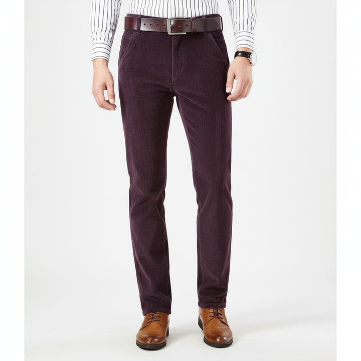 Lorenzo | Chic Corduroy Slim Pants