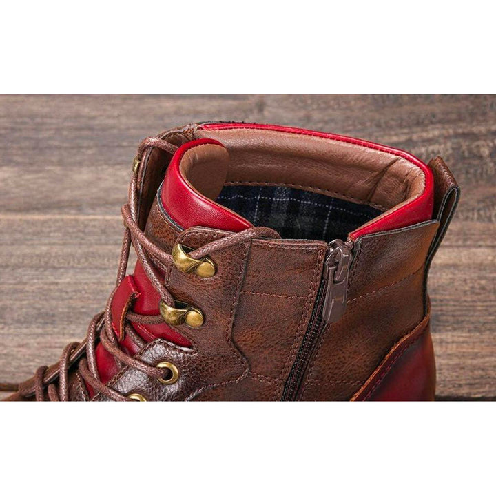 Lucas | Classic Lace-Up Oxford Ankle Boots