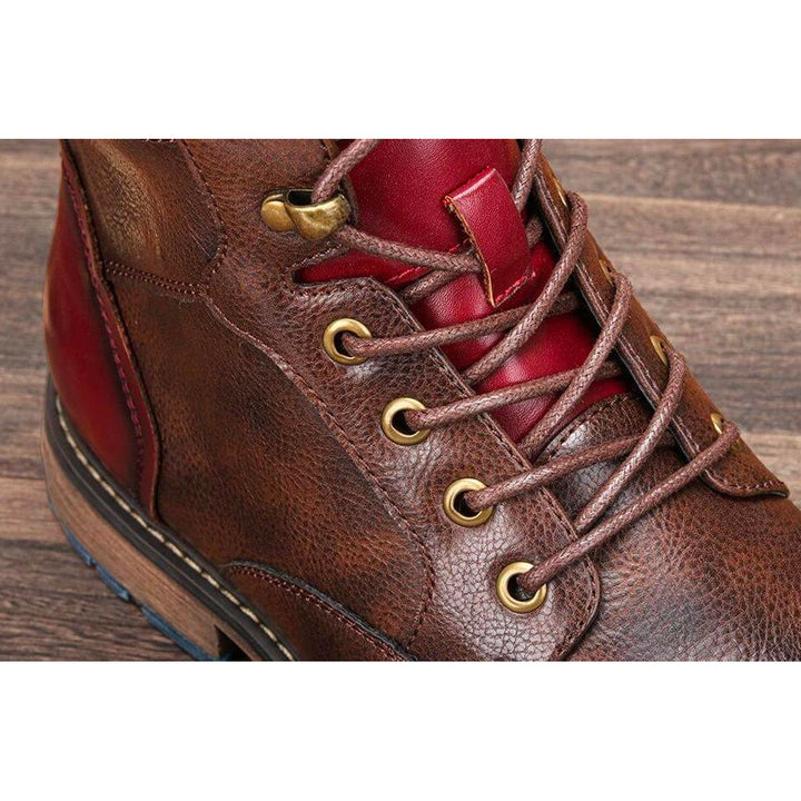 Lucas | Classic Lace-Up Oxford Ankle Boots