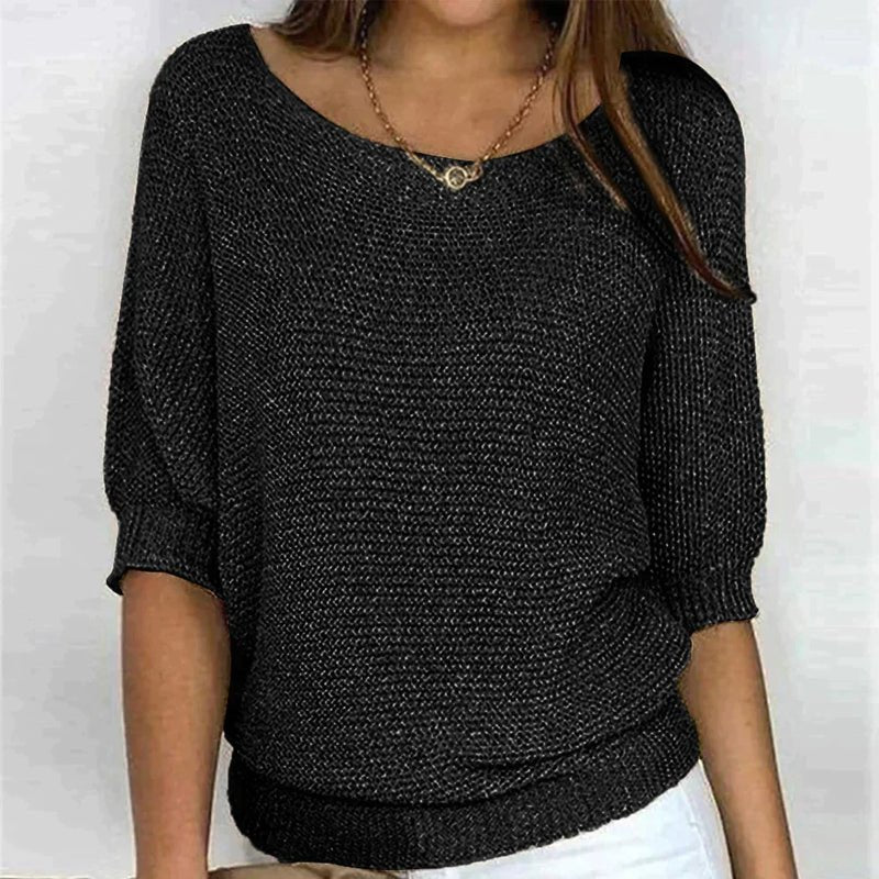 Kinsley | Effortless Textured Knit Pullover