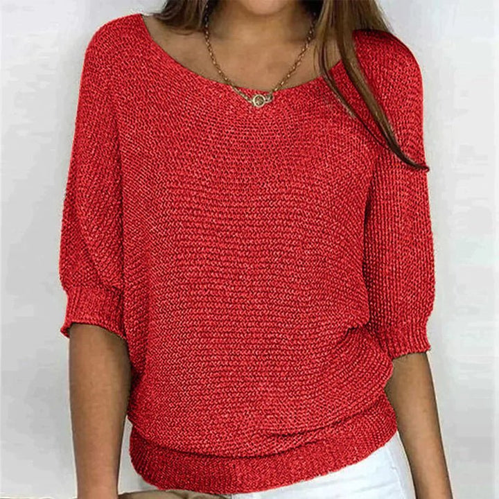 Kinsley | Effortless Textured Knit Pullover