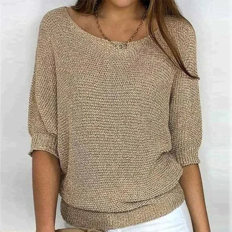 Kinsley | Effortless Textured Knit Pullover