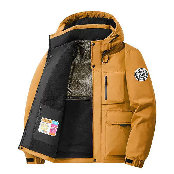 Gian | Structured Hooded Utility Jacket