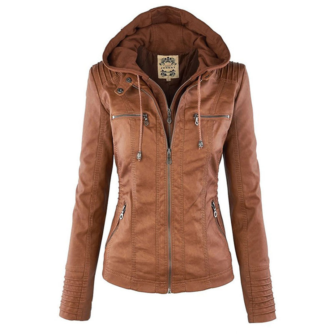 Elena | Timeless Chic Leather-Look Jacket