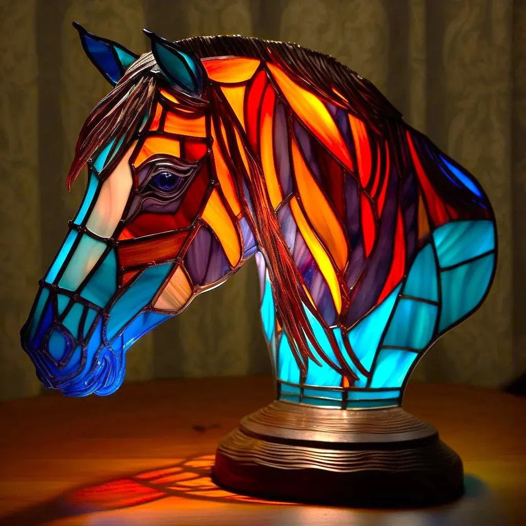 Apollo | Regal Color Horse Lamp