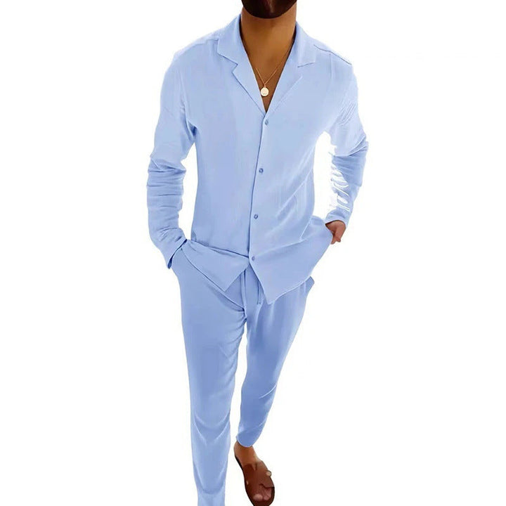 Julian | Relaxed Button Shirt & Pants Set