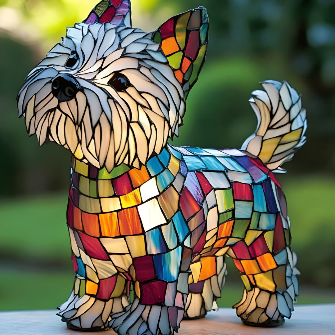 Oscar | Playful Color Mixed-Breed Dog Lamp