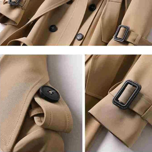 Ayla | Classic Belted Trench Coat