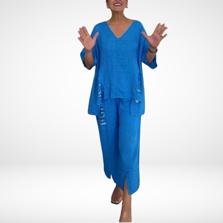 Briella | Elegant Two-Piece Summer Set