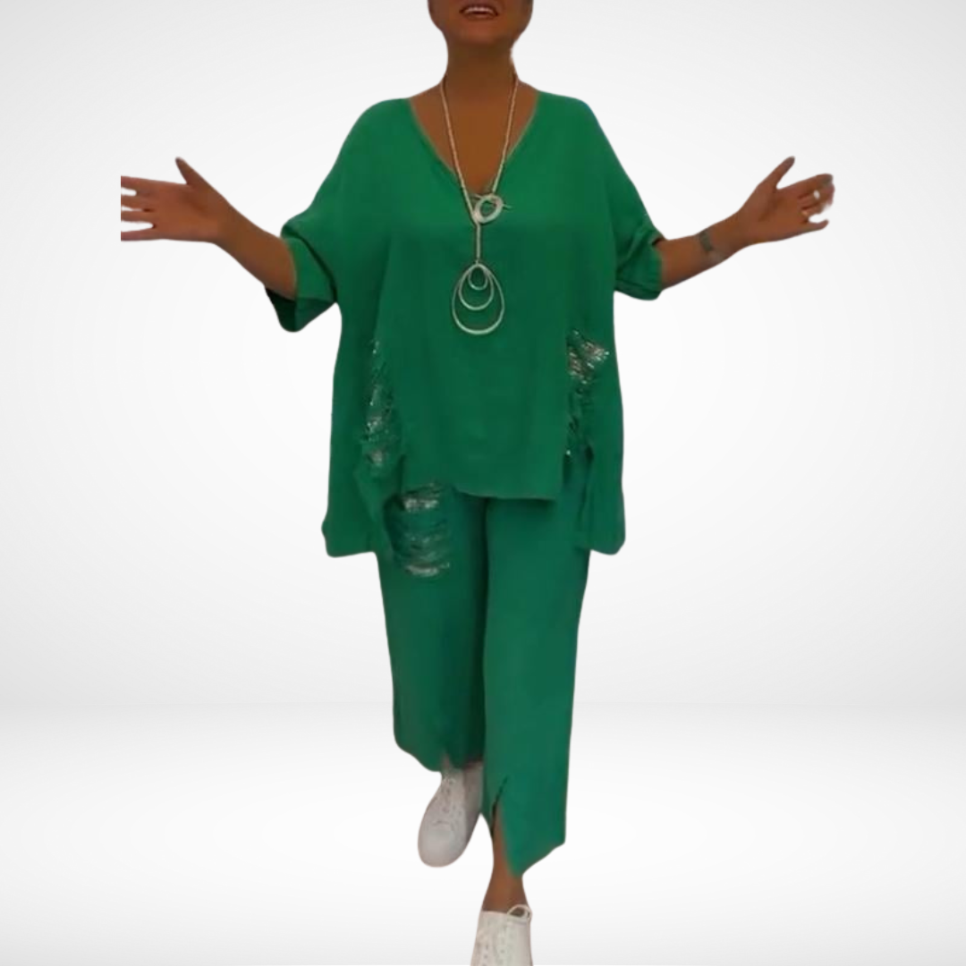 Briella | Elegant Two-Piece Summer Set