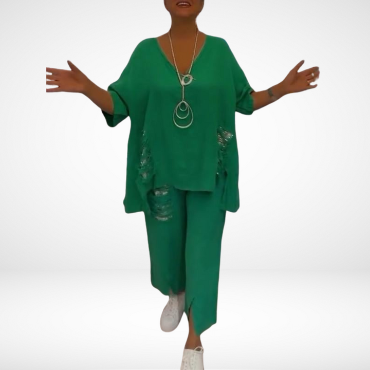 Briella | Elegant Two-Piece Summer Set