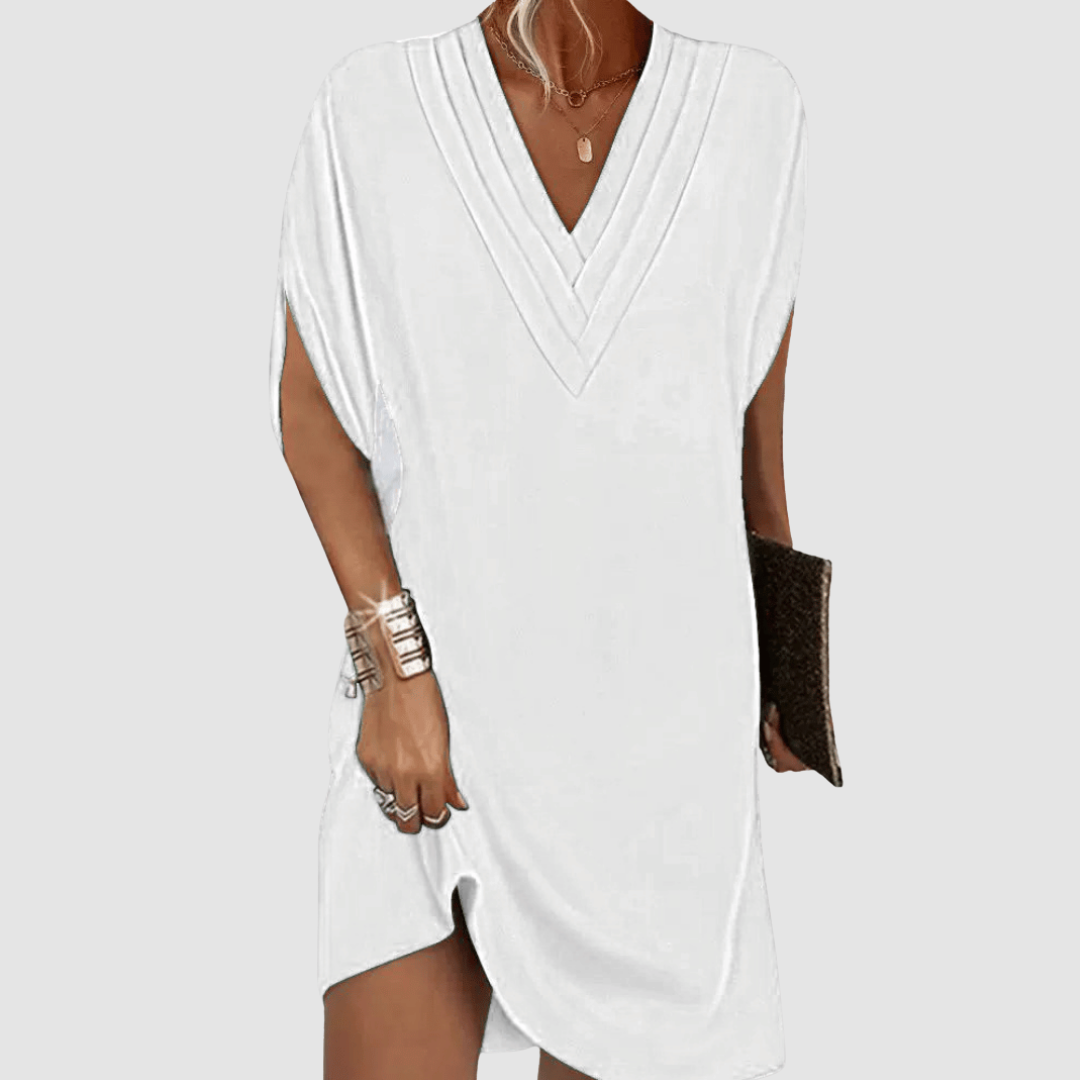 Alysa | Elegant Half-Sleeve Dress