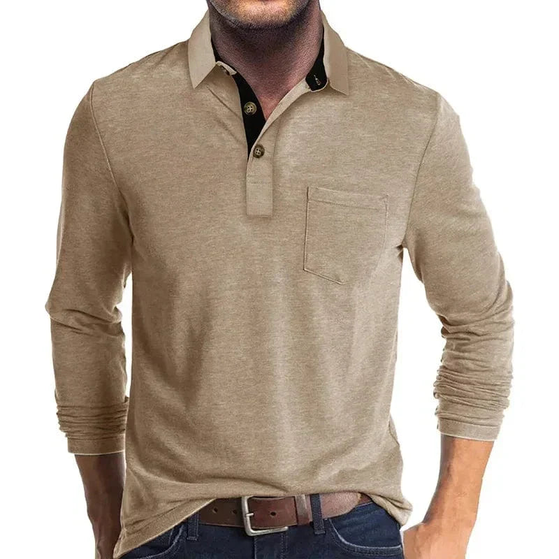 Hayden | Classic Long-Sleeve Polo