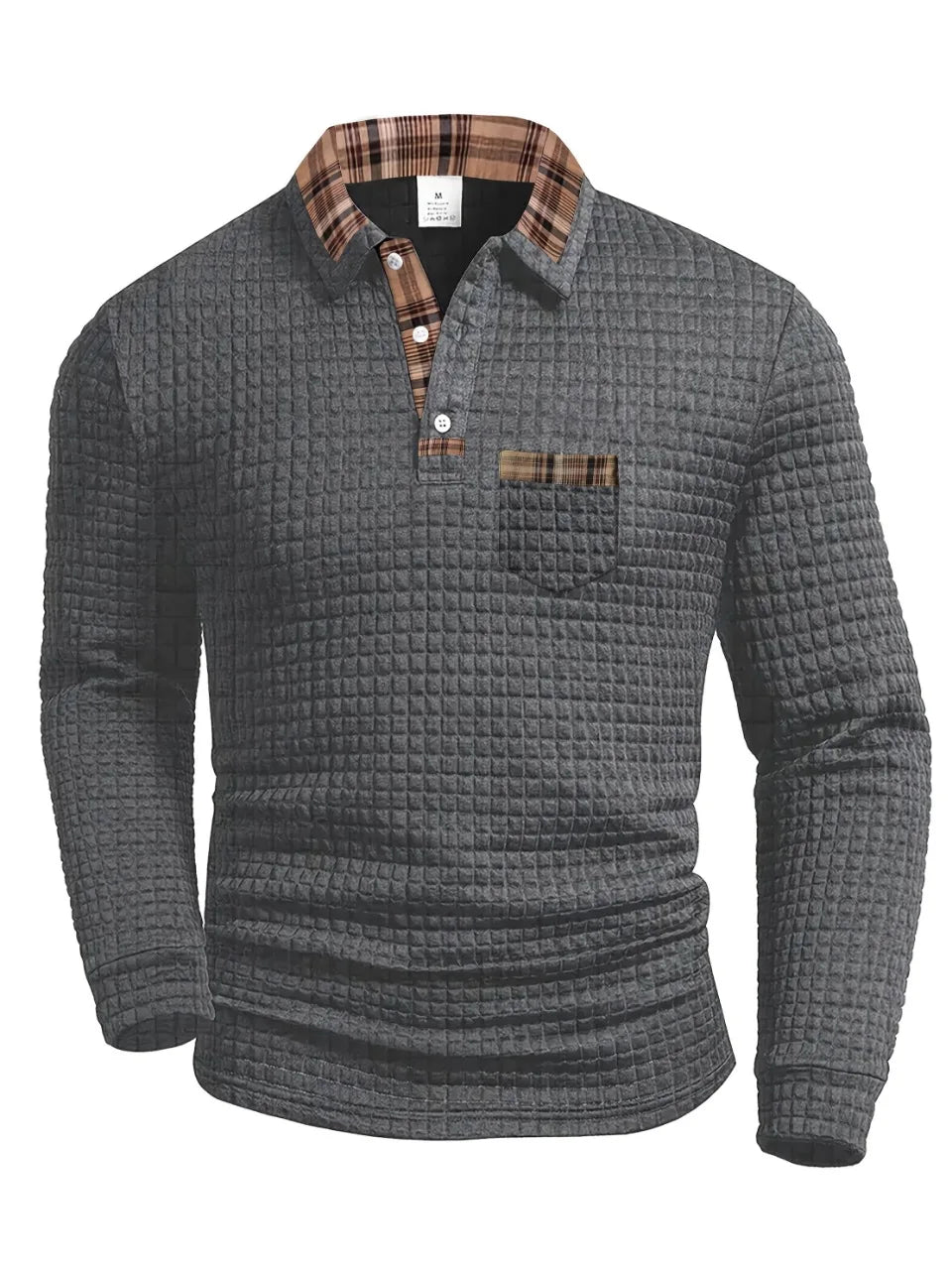 Miles | Classic Check Pattern Polo Shirt