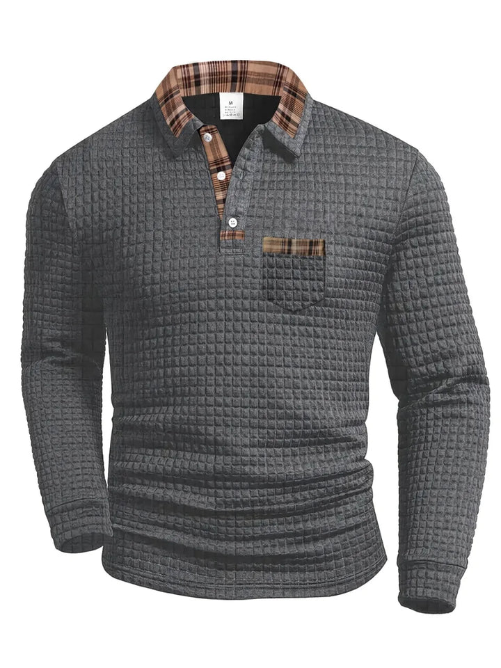 Miles | Classic Check Pattern Polo Shirt