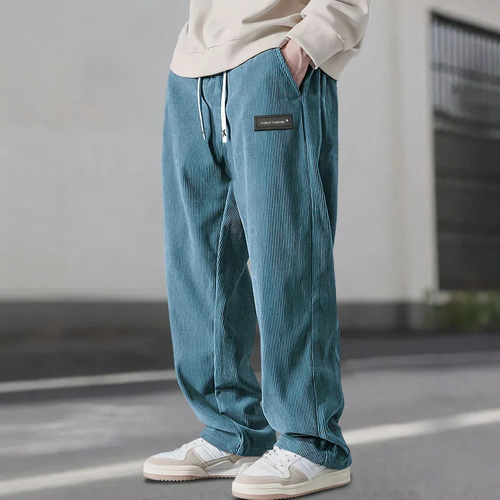 Lucas | Relaxed Straight-Leg Pants