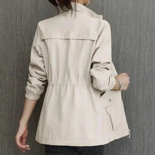 Meredith | Lightweight Cinched-Waist Trench Coat