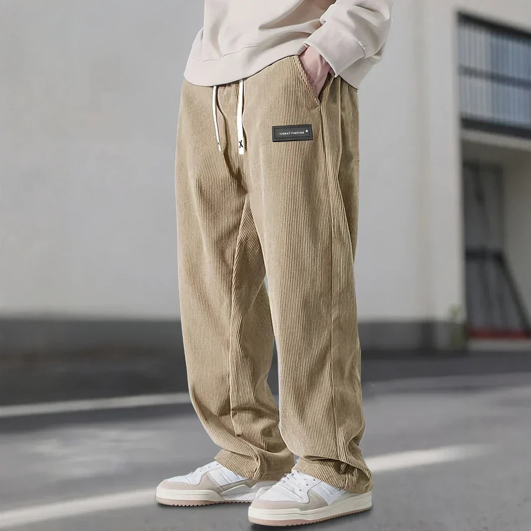 Lucas | Relaxed Straight-Leg Pants