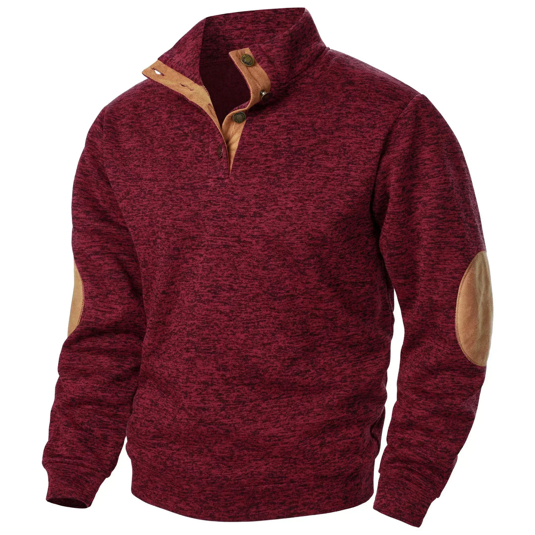 Griffin | Classic Button Collar Sweater