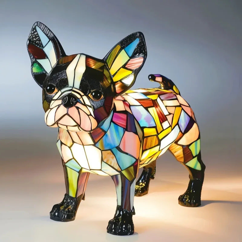 Frankie | Charming Color French Bulldog Lamp