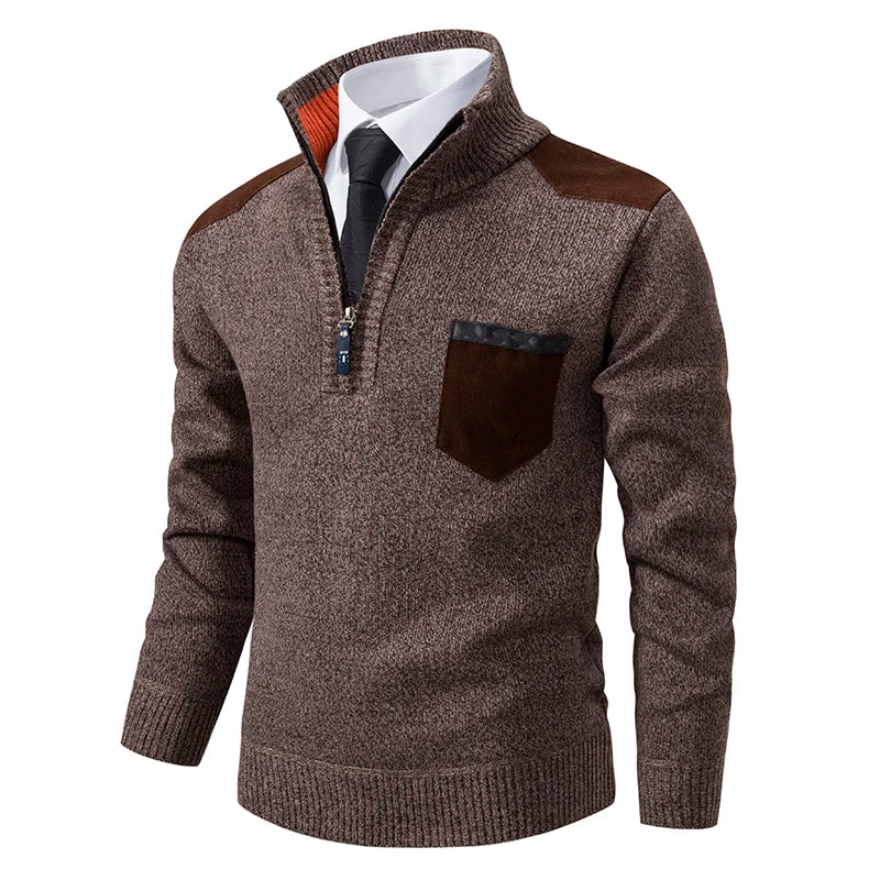 Dylan | Classic Half-Zip Knit Sweater
