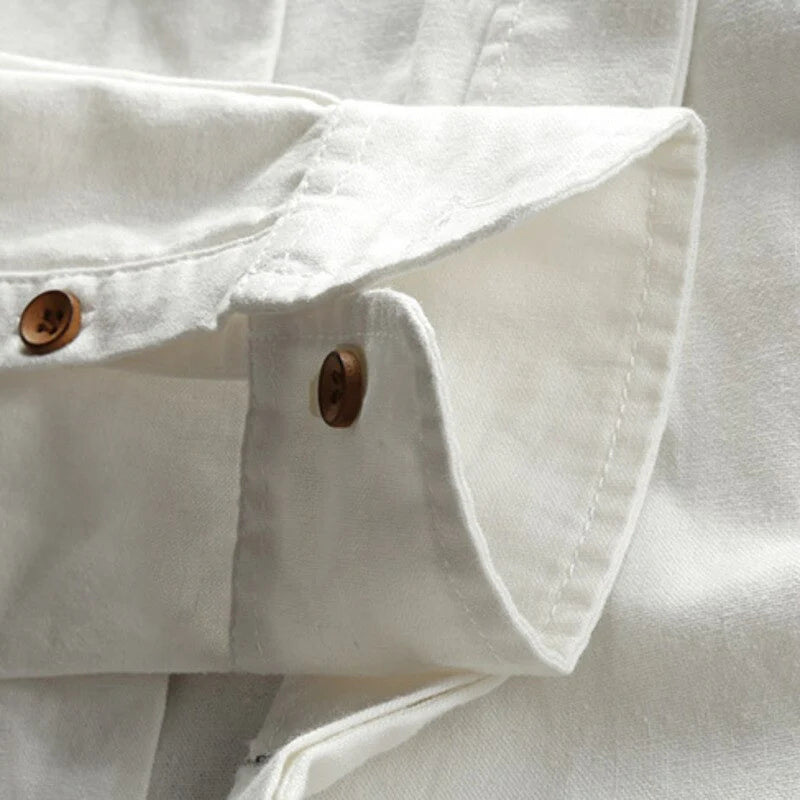Evan | Long Sleeve Classic Button Shirt