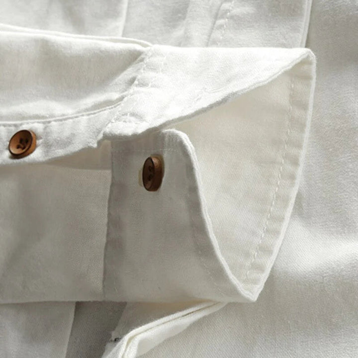 Evan | Long Sleeve Classic Button Shirt