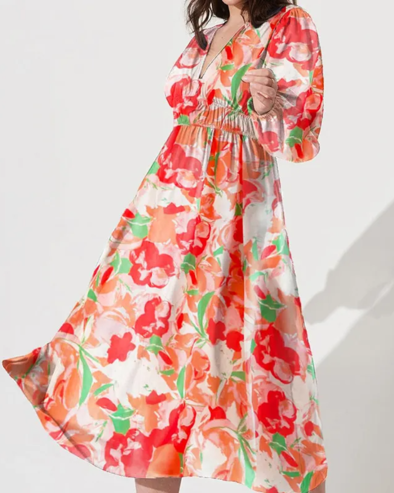 Corrine | Chic Floral Dress