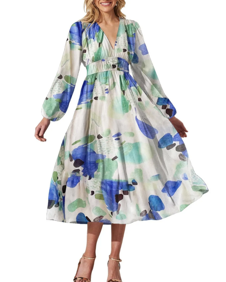 Corrine | Chic Floral Dress