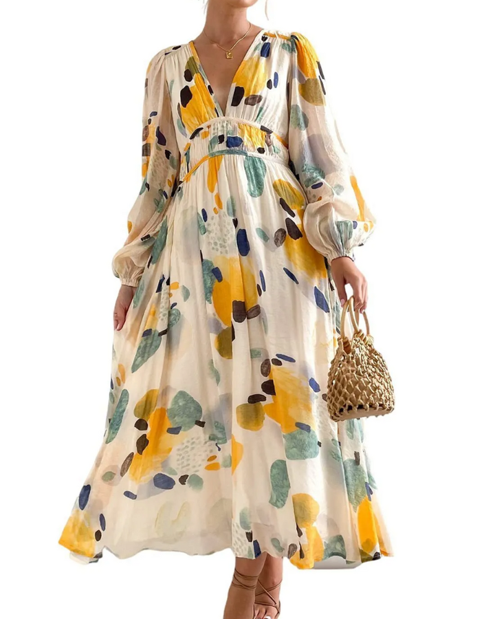 Corrine | Chic Floral Dress