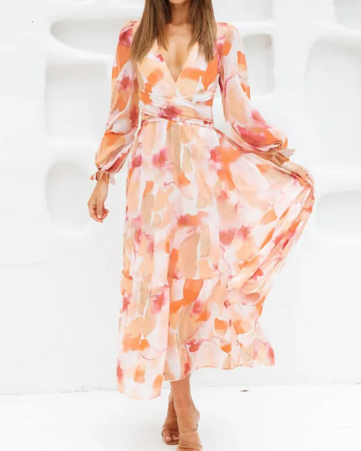 Corrine | Chic Floral Dress