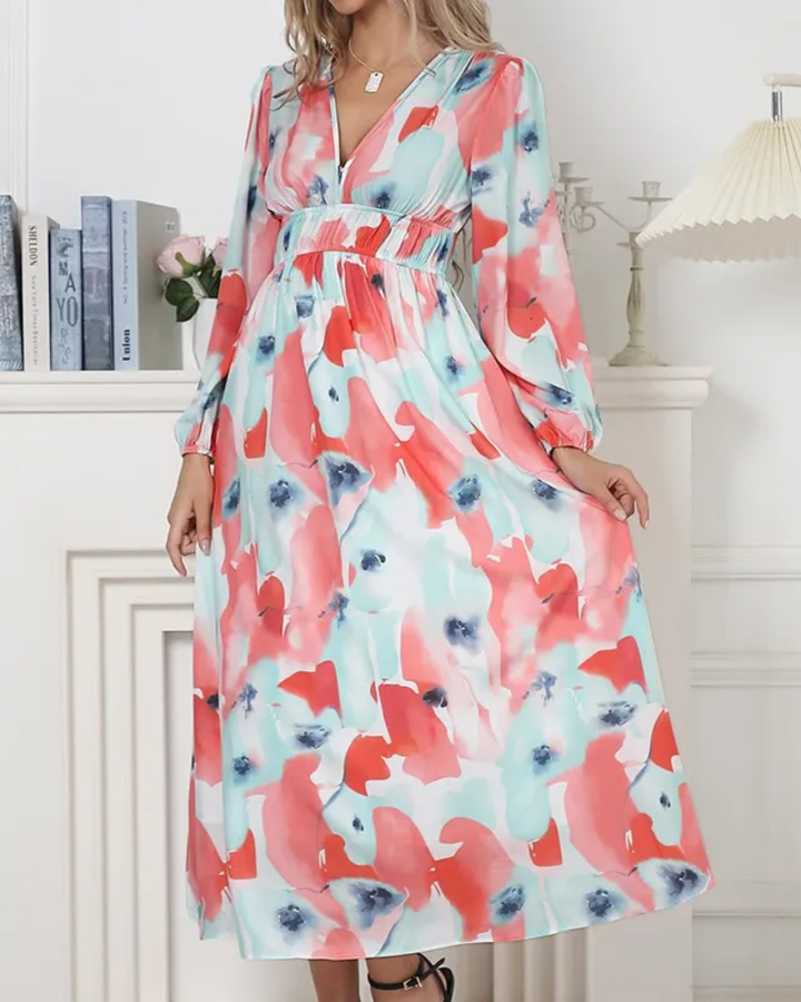 Corrine | Chic Floral Dress