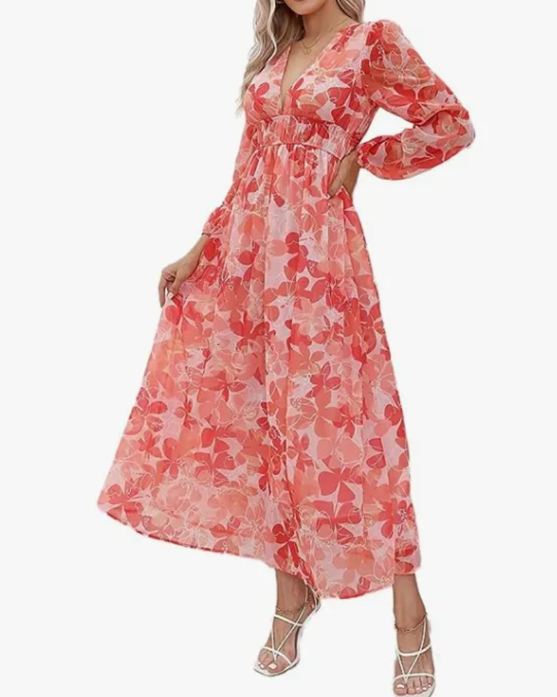 Corrine | Chic Floral Dress