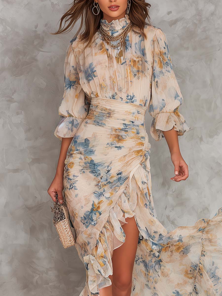 Cassia | Floral Maxi Dress