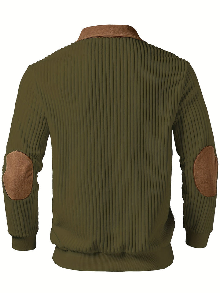 Owen | Classic Zip-Collar Sweater