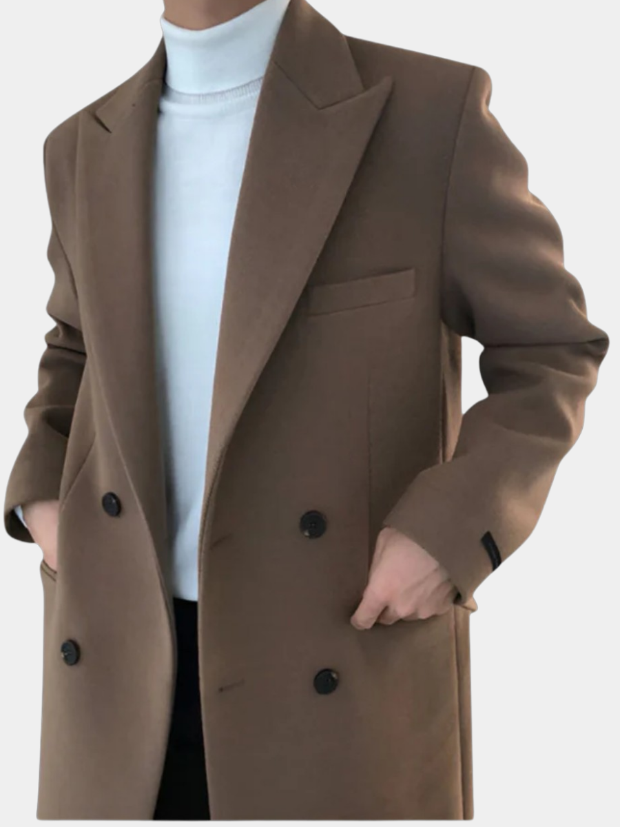 Edgar | Elegant Double-Breasted Coat