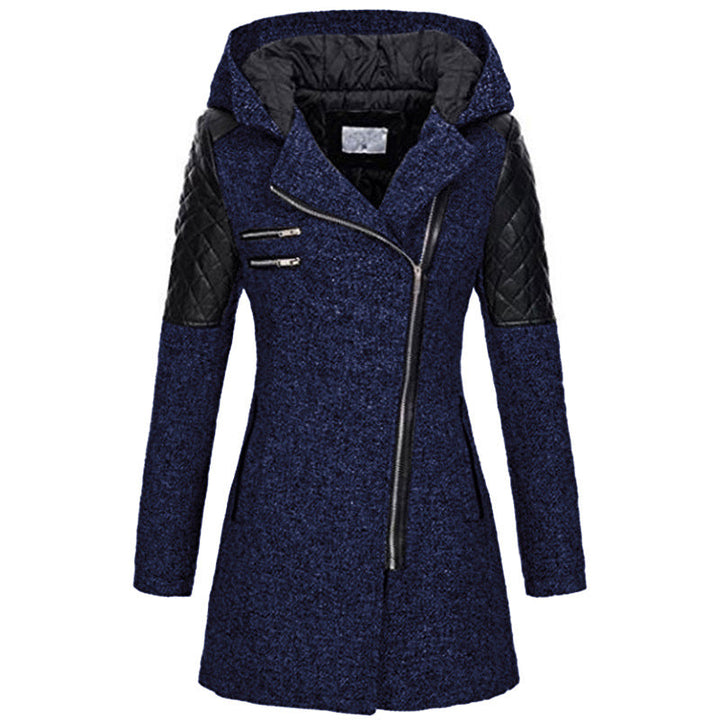 Hadley | Structured Zip-Front Hooded Coat