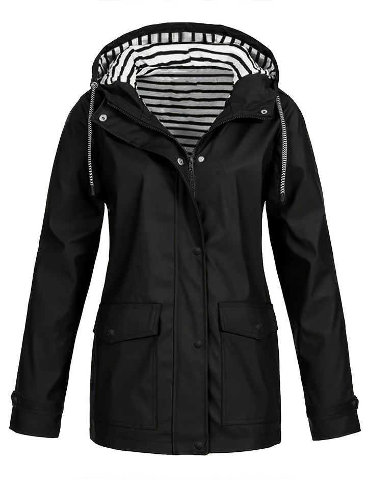 Mara | Hooded Waterproof Windbreaker