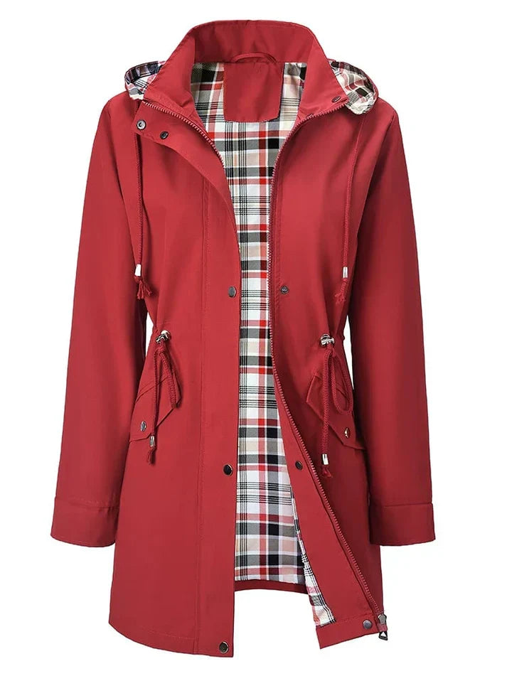 Mary | Waterproof Hooded Raincoat